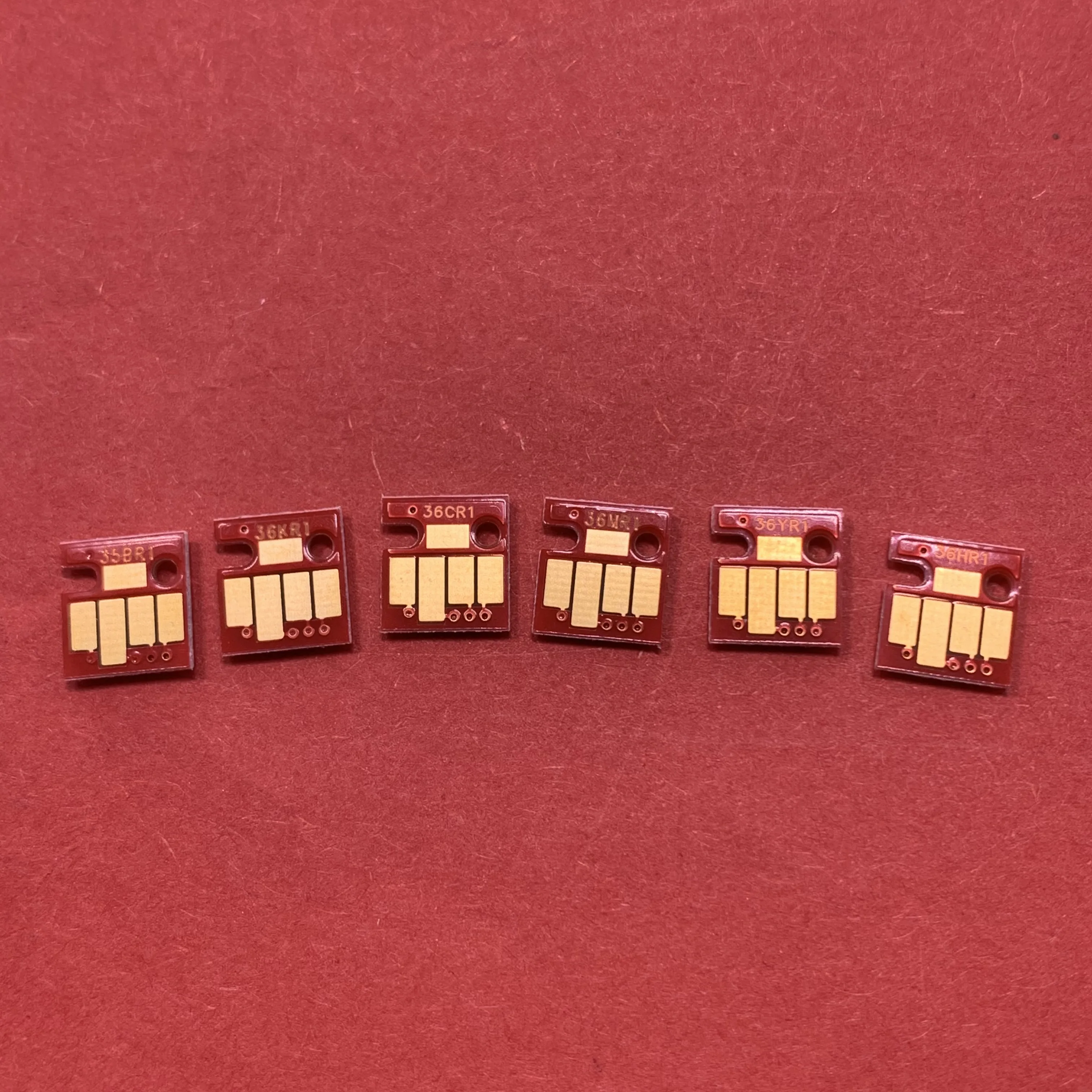 

YOTAT 6pcs Permanent chip BCI325 BCI-325 BCI-326 for Canon PIXUS MG8130 MG6130 printer