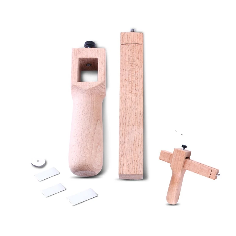 Резак для ремня кожевенного ремесла ленты сделай сам ручная резка деревянные