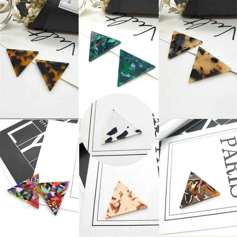 10 шт./лот акриловые подвески для сережек подвесок аксессуаров сделай