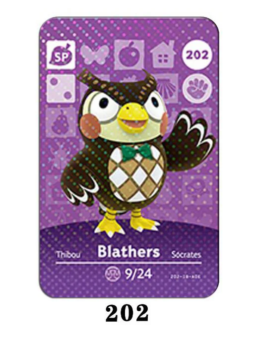 Animal Crossing Series 3 Game Cards Compatible Switch NS WIIU NFC Amiibo Card Animals Set Carte Third Edition English Language | Игрушки и