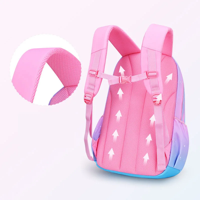SUN EIGHT Girls Backpacks School Bags for Girls Children Backpack Kids Bag Nylon Waterproof schoolbagMochilas
