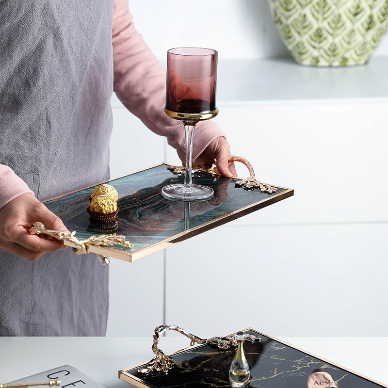 Светильник класса люкс Стиль Творческий позолоченный Стекло с фруктами для