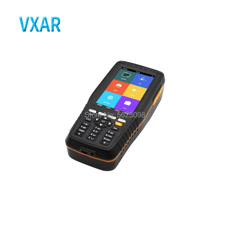 Новый смарт рефлектометр OTDR 1310 1550 нм с VFL/OPM/OLS без сенсорного экрана VX290 оптический
