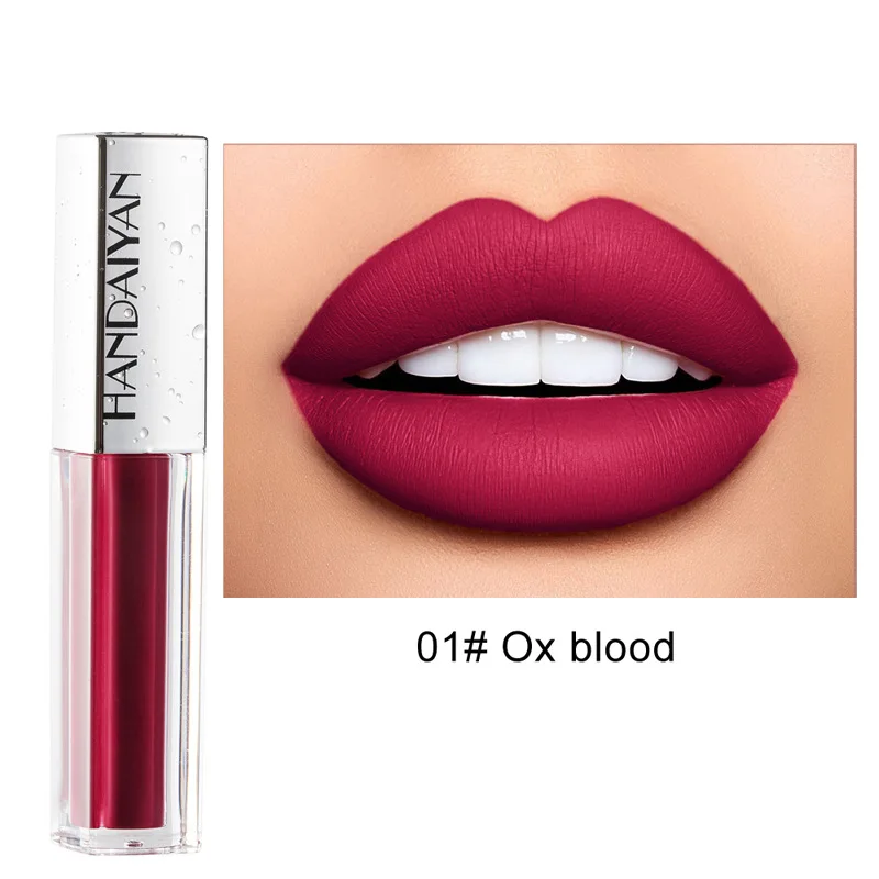 

12 Color Dropper Ice Cream Velvet Matte Lip Gloss Lasting Creamy Moisturizing Hydrating Nutritious Lip Gloss Lip Glaze