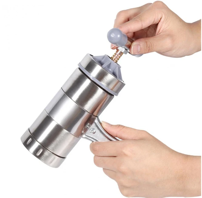 

10pcs/lot 3 years warranty Manual Noodle Maker Household Pastas Making Machine Presse Spaetzle Maker Fruits Juicer with Molds