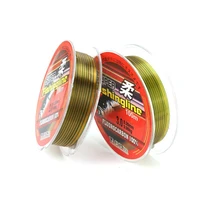 100m strong sliding outdoor fishing tackle super strong japanese nylon transparent fishing lines fishing accessories