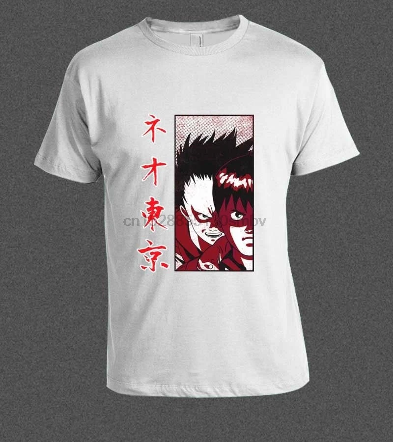 

Akira Shotaro Kaneda Neo Bike The Capsule Motorcycle Japanese Anime Print T-Shirt 2020 Fashion Cotton Casual O Neck Tops T Shirt