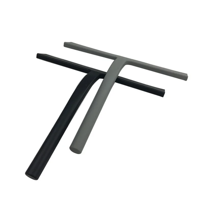 

Shower Squeegee Window Glass Wiper Scraper Cleaner Silicone Blade Holder Hook
