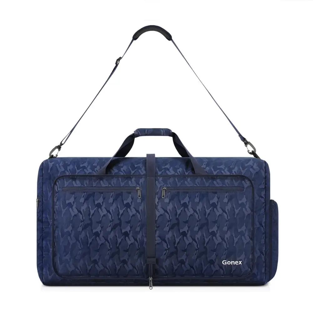 Blue Camouflage Gonex 40L дорожная сумка для багажа для мужчин и женщин 210d нейлон дорожные сумки складные Сверхлегкая сумка для отдыха деловой поездки - Цвет: Blue Camouflage