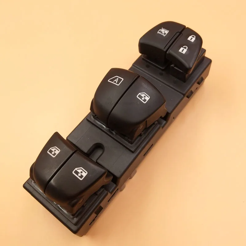 7 светодиодных оранжевых ламп автоматический выключатель окна питания для Nissan