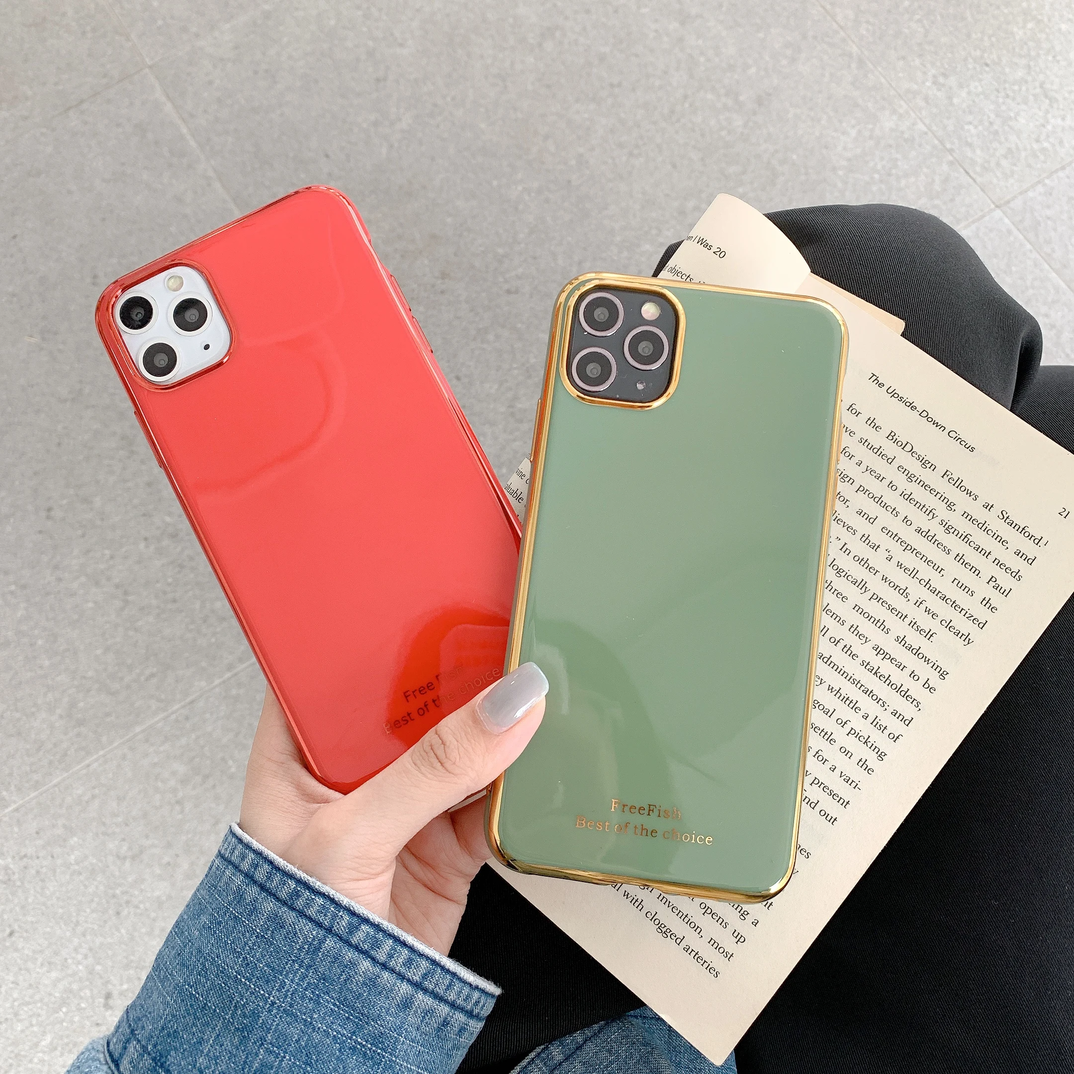 Для iPhone SE 2020 чехол для 2 11 Pro Max 6 6S 7 8 Plus XS XR мягкий силиконовый однотонный