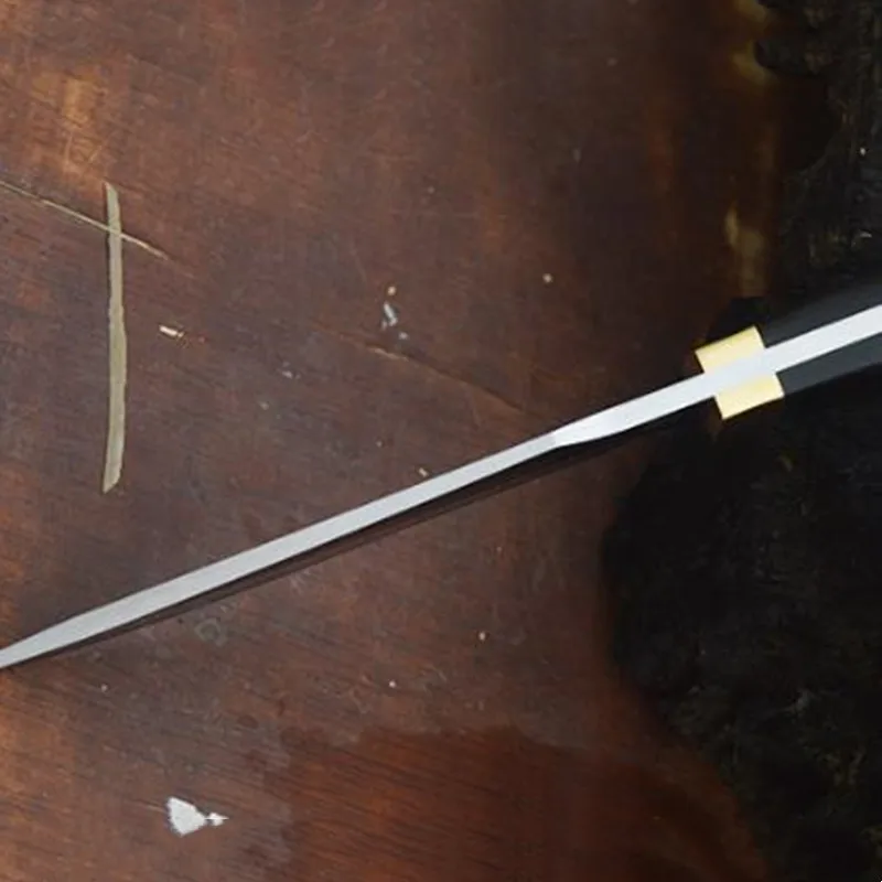 

Hysenss Outdoor Sharp Survival Hiking Hunting Fishing Camping Jungle Tactical Knife 440C Steel Heavy Blade Peeling Edc Tool Gift