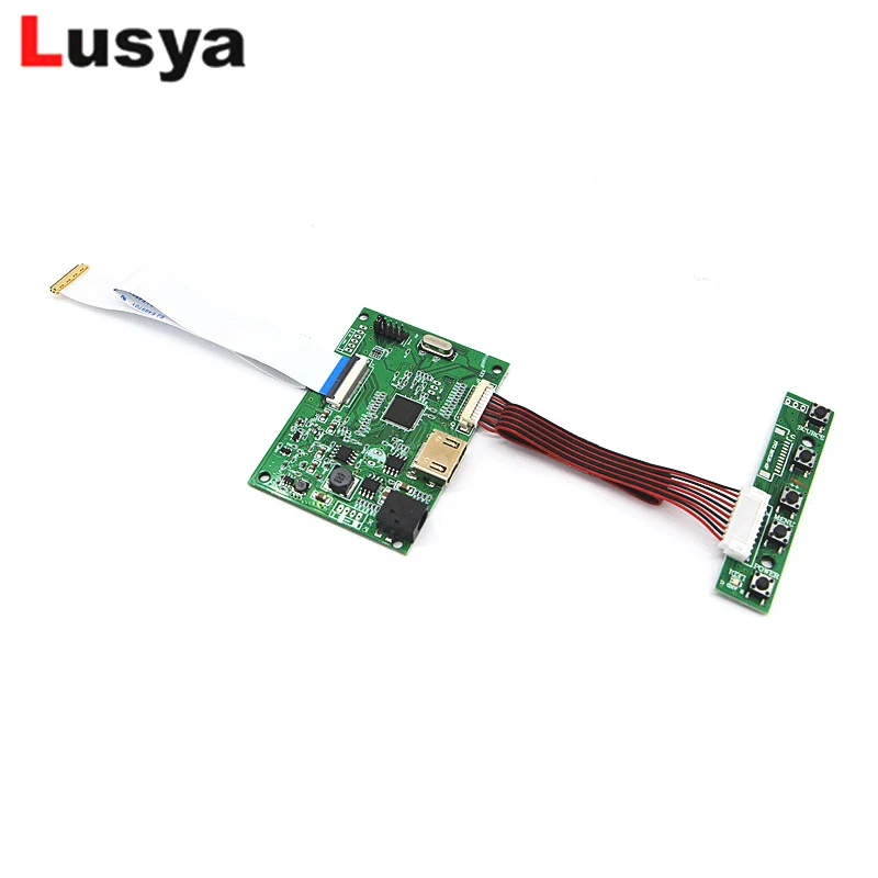 Плата контроллера ЖК DVI VGA Аудио ПК Модуль Драйвер DIY Kit 10 inch 17 3 LCD screen universal