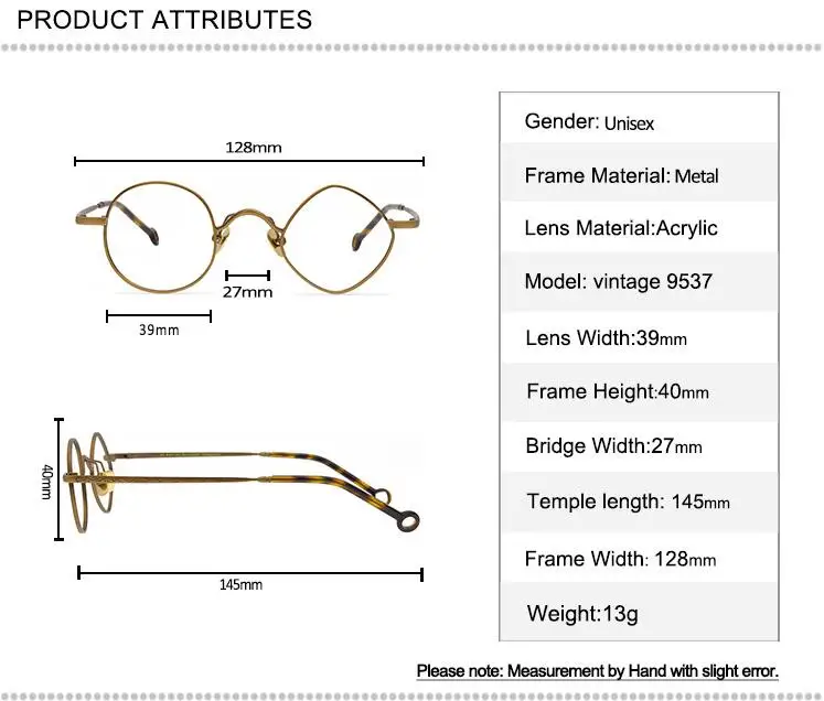 

Vintage Irregular Alloy Glasses Frame Women Full Rim Myopia Eyeglasses High Quality Clear Lens Retro Optical Eyewear Spectacle