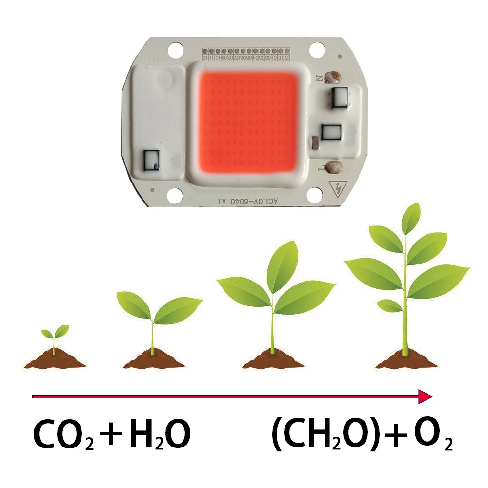 Led Grow lamp Led Growing Light Bead Led Module Full Spectrum for flower vegetables fruit Greenhouse plant Growth Light Part