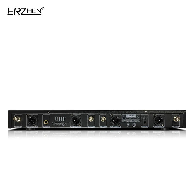 Профессиональный беспроводной УВЧ микрофон Система семья караоке пшеничный