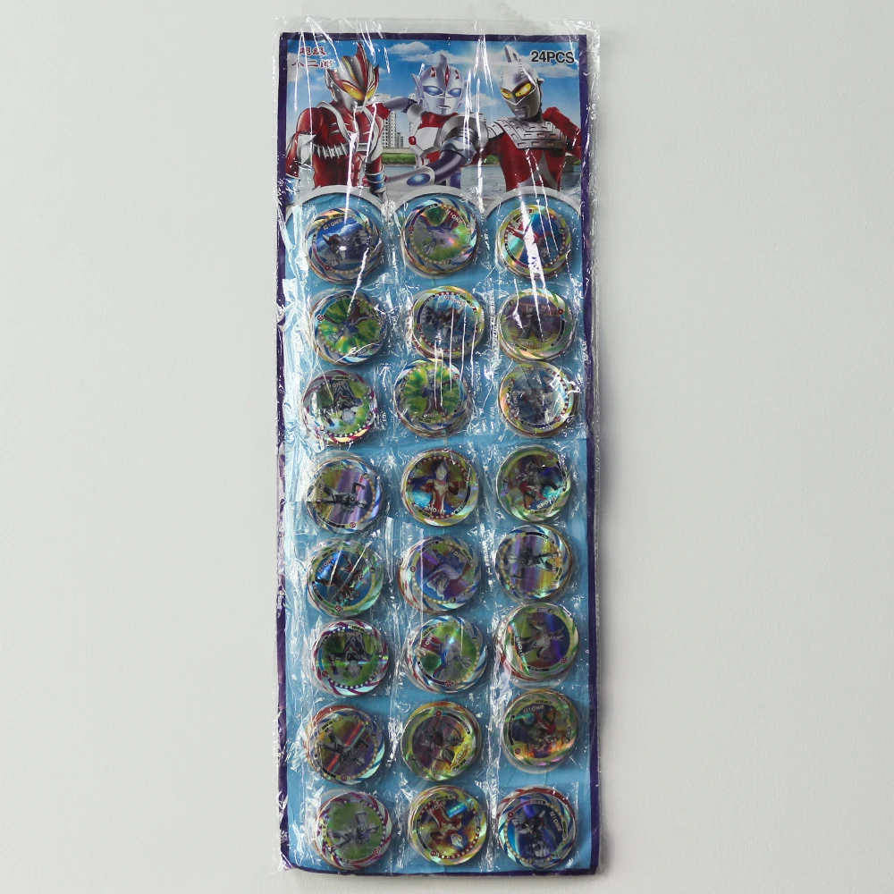 Открытки с покемоном для детей 12 шт. коллекции игрушек Dragon Ball Z супер блестящие