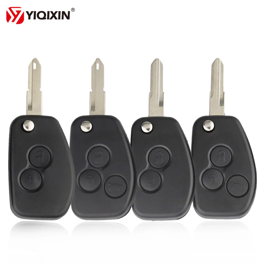 Модифицированный Корпус Ключа YIQIXIN VAC102 Ne72 для Renault Dacia Modus Logan Clio Espace Nissan 2/3