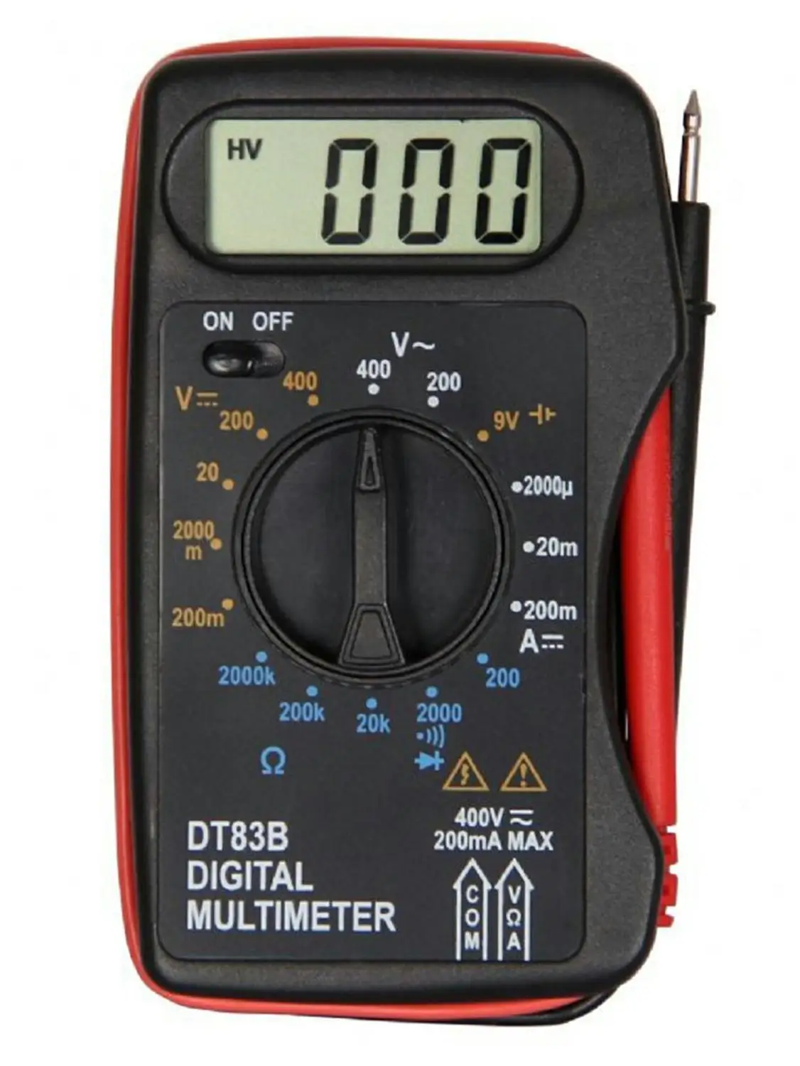 

Карманный интегрированный цифровой мультиметр, измеритель переменного/постоянного напряжения и тока, современный амперметр, тестер с диод...