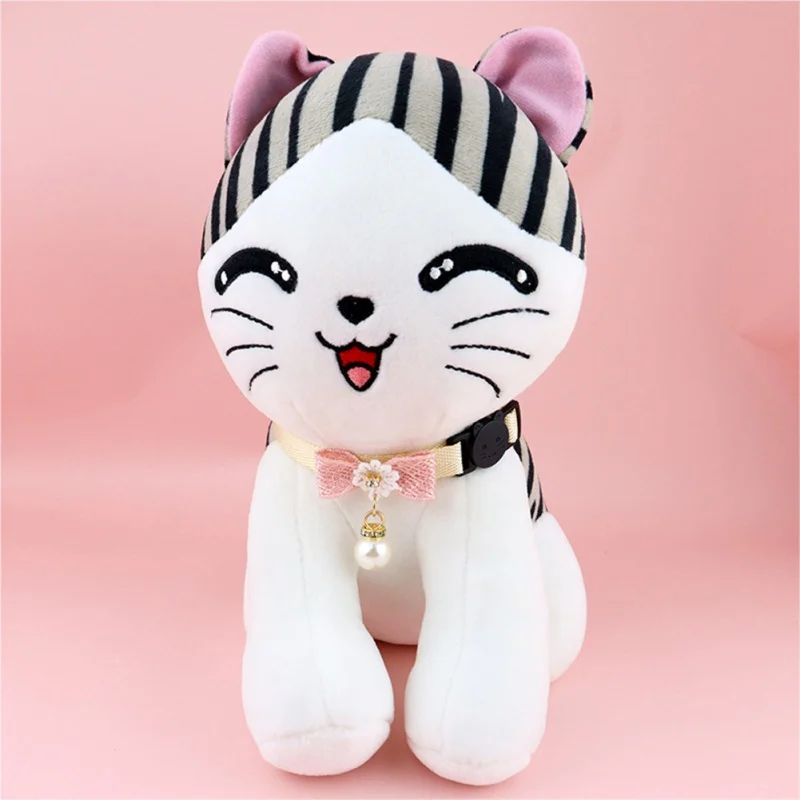 

2PCS Cute Pearl Bow Collar Adjustable Soft And Comfortable Party Holiday Decoration Accessories