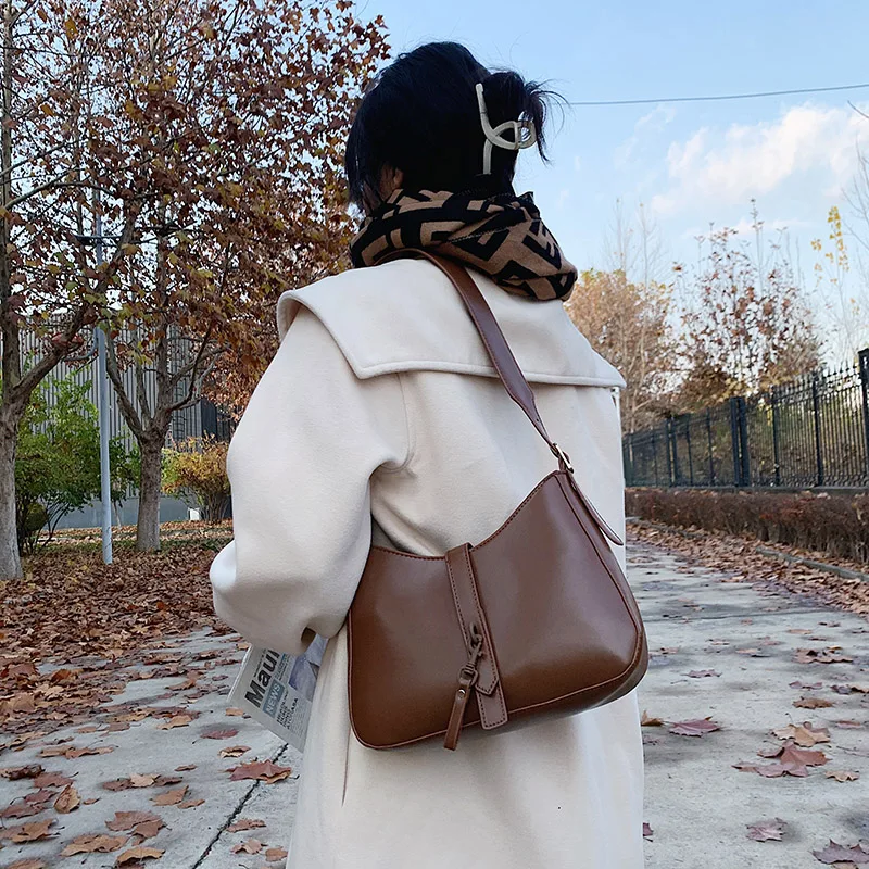 

Women Fashion Bucket Bags PU Leather Crossbody Shoulder Handbags For Female 2021 New Fashion Square Bags Branded Designer Purses