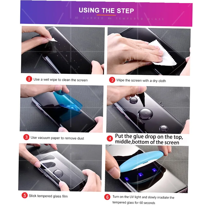 

99D UV Curved Full Cover Tempered Glass For Huawei P30 P40 Pro Plus Screen Protector Mate P 20 30 40 Pro Phone Glass Accessories