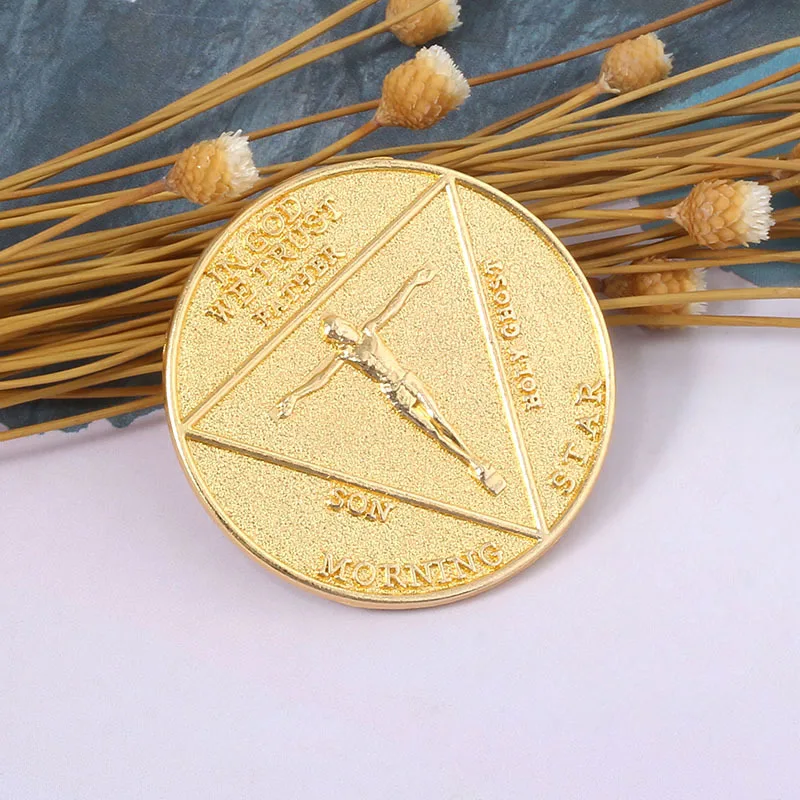 Люцифер Утренняя звезда сатана пятидесятница монета специальный памятный