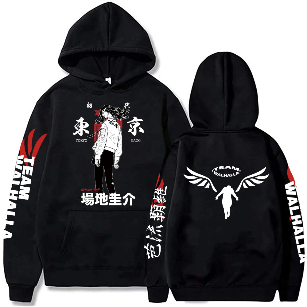 

Anime Tokyo Revengers Men's Hoodie Printed Graphic Long Sleeve Sweatshirt Harajuku Casual Streetwear
