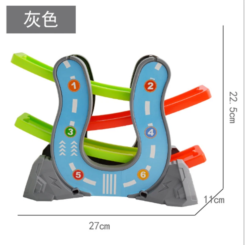 Car Gliding Tracks Toys Parking Racing Track Play Game Set Educational Rail Vehicle Toy For Children Kid | Игрушки и хобби