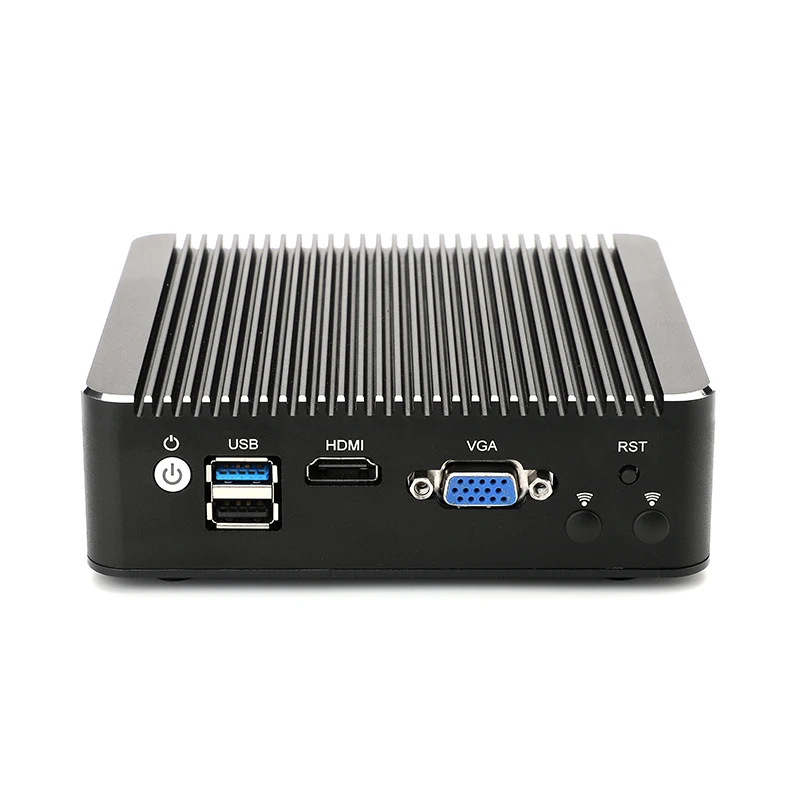 Мини-ПК без вентилятора X86 Linux 4LAN Celeron J3160 J3455 J4205 N4200 N2840 N2940 N3540 J1900 брандмауэр роутер