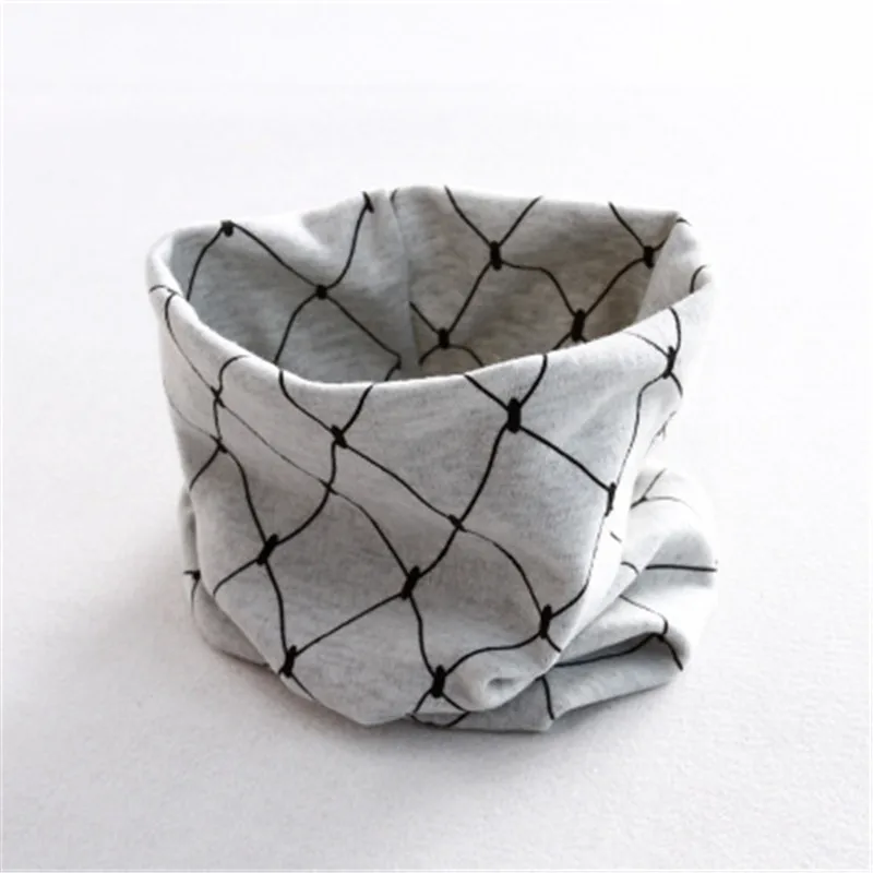 Хлопковые шарфы для мальчиков и девочек детский шарфик с мультяшной совой