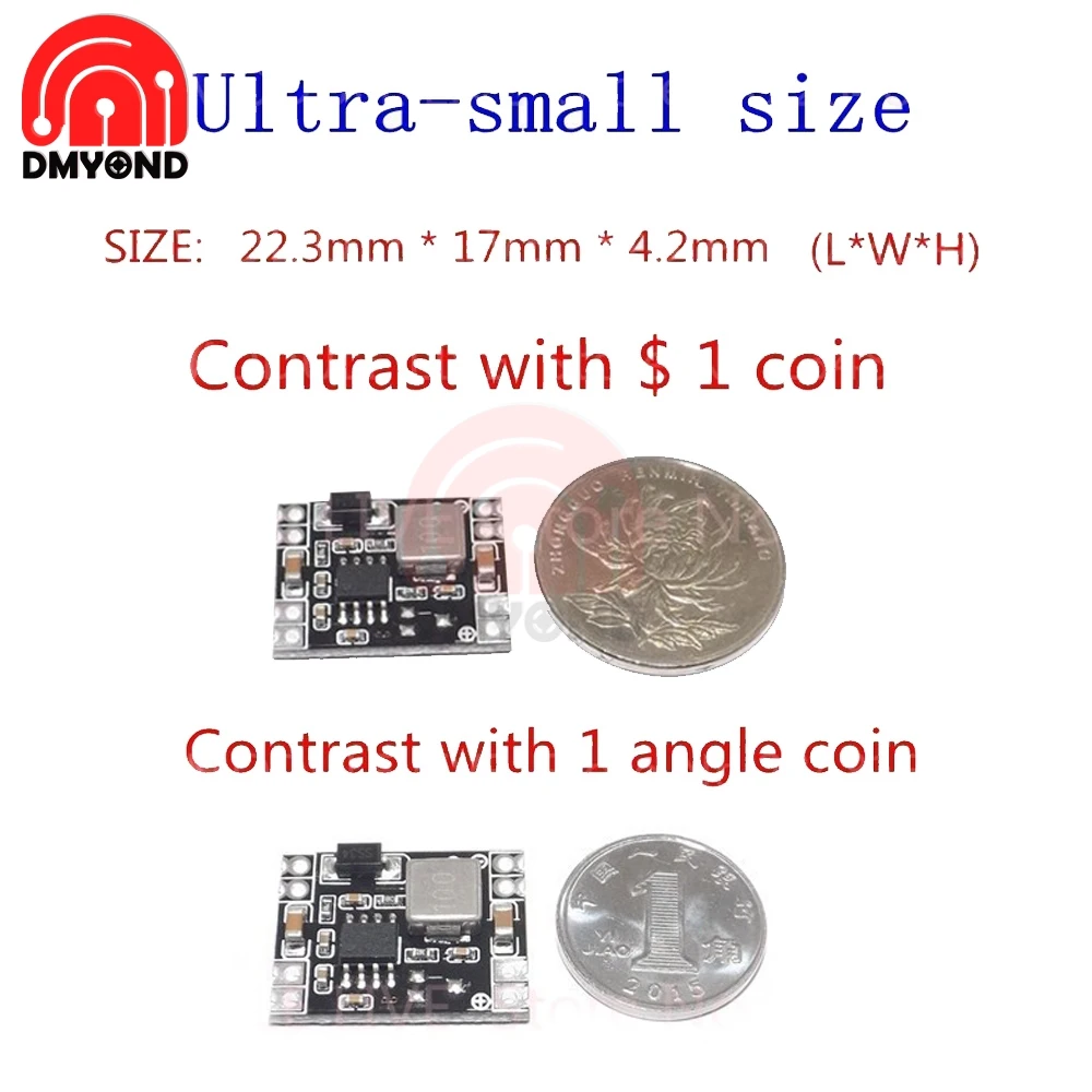 Понижающий преобразователь напряжения 5 в пост. Тока 3 В А 10 Вт регулируемый