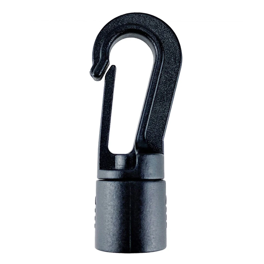 

Black Plastic Hook End Replacement for 6.1mm 5.9mm 5.5mm 5.1mm Elastic Bungee Shock Cord/Rope
