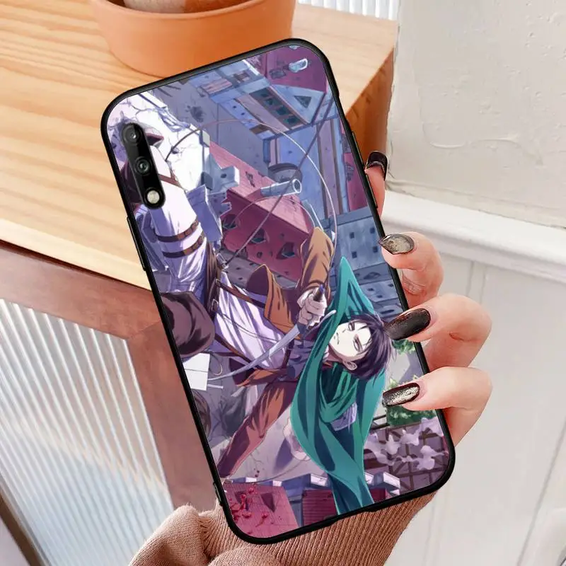 

Anime Japanese attack on Titan Phone Case For Samsung s7 8 9 10 20 s9 10 20plus Cover Fundas Coque