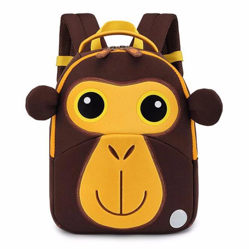 New Fashion Children School Bags for Girls Boy 3D Elephant Design Student School Backpack Kids Bag Tourism Rucksack