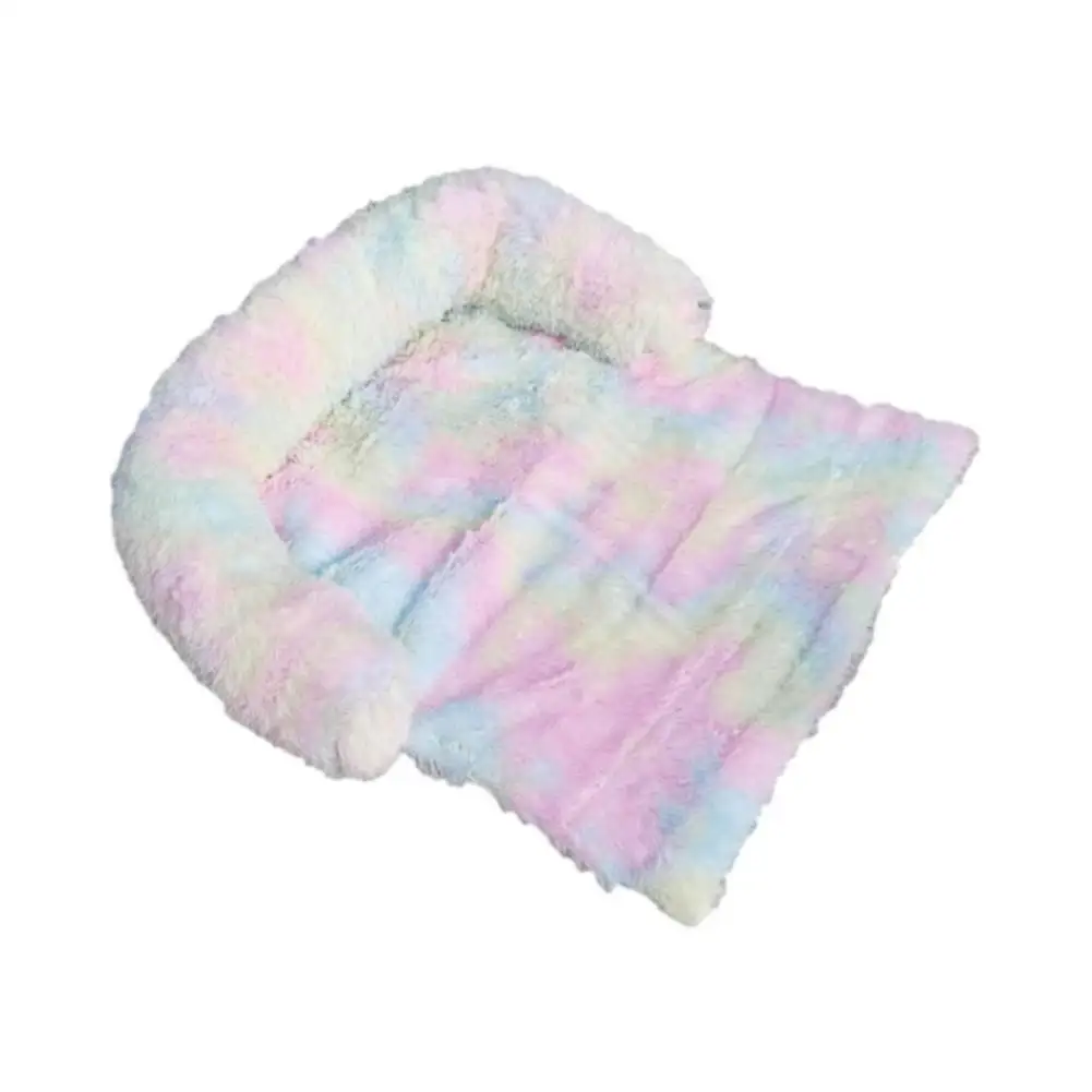 

Pet Sofa Bed Soft Plush Dog Mat Sofa Calming Dog Bed Ultra Soft Plush Pet Beds Soft Washable Pad Pet Blanket Cushion Stable