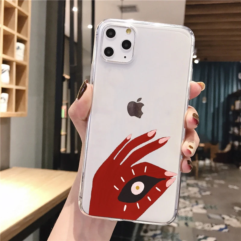 Чехол для Телефона iphone 12Pro XR с изображением сглаза чехол телефона IPhone 11pro MAX XS X 5s 6 7