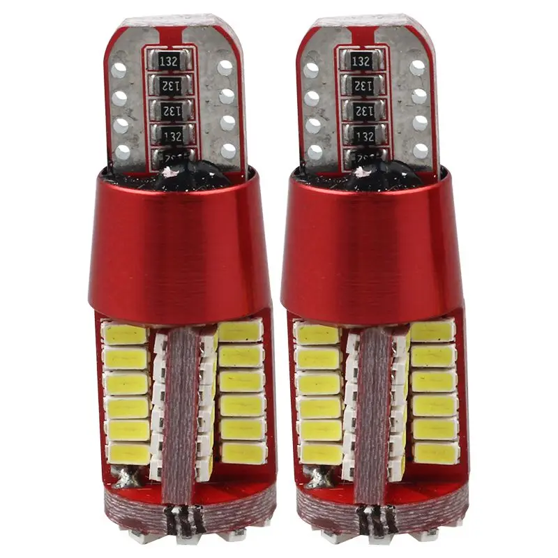 

2x bulb T10 56 SMD 3014 LED Canbus No Error Car Position internal DC12 / 24V