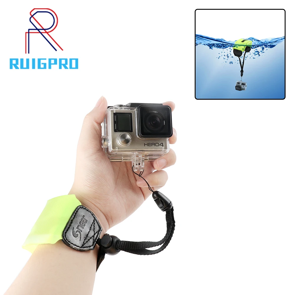 Для GoPro Аксессуар для дайвинга Плавающий поплавок ручной ремешок для Go Pro Hero 4 5 6 7 Sjcam Sj4000 D20 D30 Экшн-камера