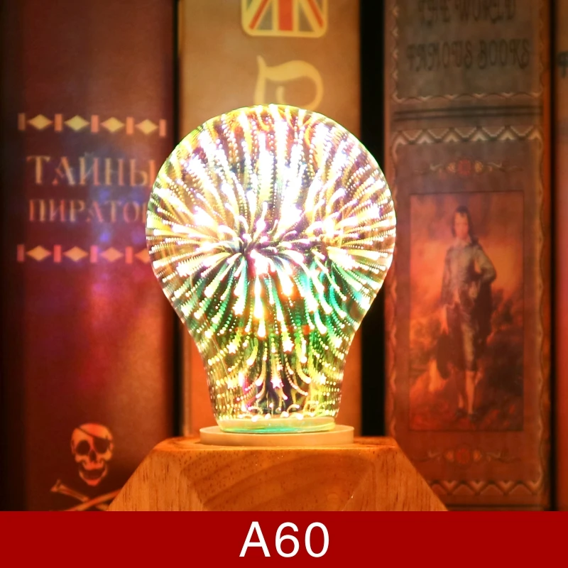 

GOT LIANG 3D светодиодная лампа Эдисон ST64/G95 6Вт