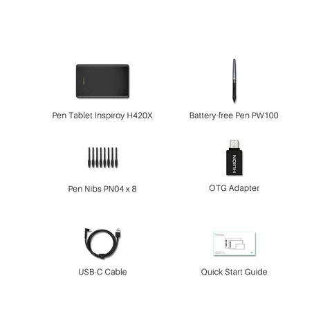 Графический планшет HUION H420X
