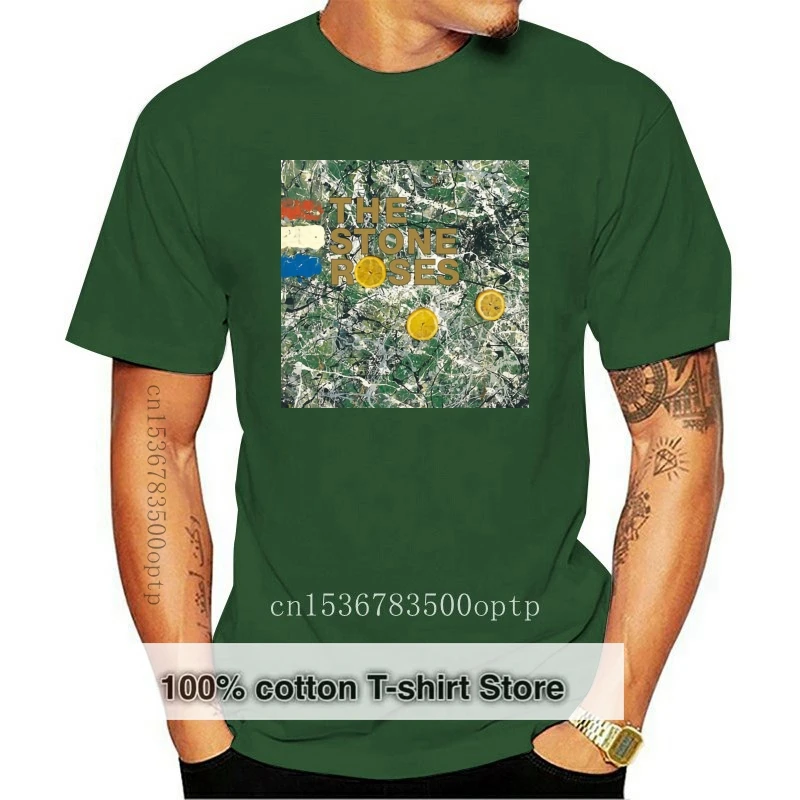 

Official The Stone Roses Original Album Cover T-Shirt Made Of Stone Love Spreads Cotton Tee Shirt Trendy Streetwear