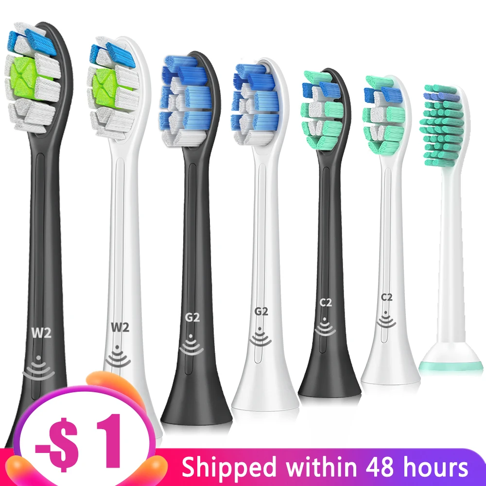 

Compatible with Philips Sonicare HX3 HX6 HX9 Series Fit Plaque Control Gum Health FlexCare HealthyWhite Essence+ HX9023