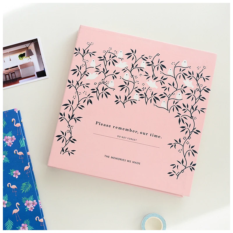 

DIY Photo Album Lovers Birthday Gift Wedding Instax Photos Baby Photo Album Scrapbook Paper Crafts Albums Sticky