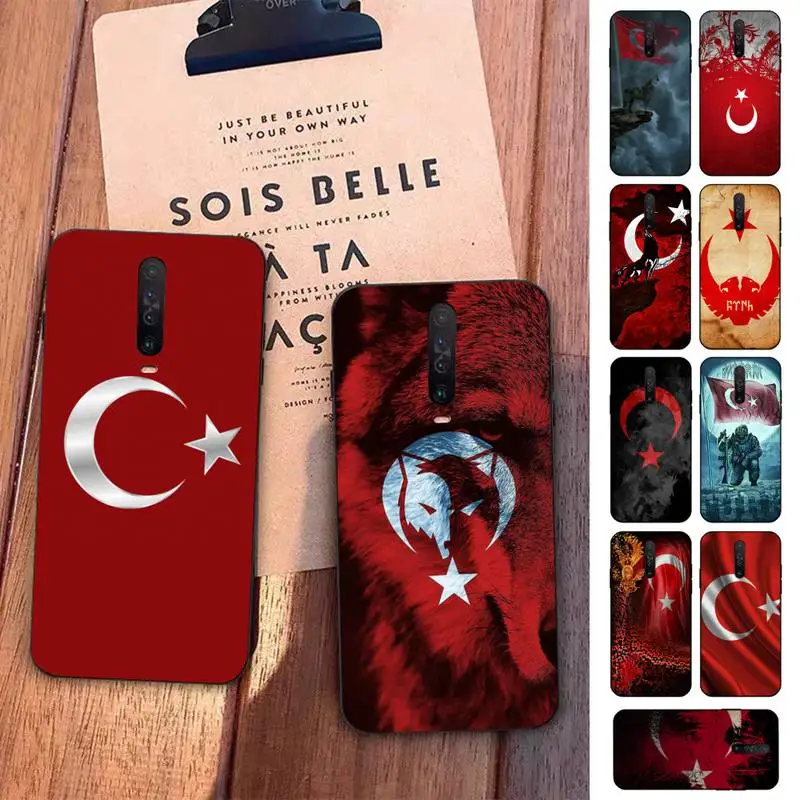 

Yinuoda Republic Of Turkey Flag Phone Case for Redmi 5 6 7 8 9 A 5plus K20 4X S2 GO 6 K30 pro