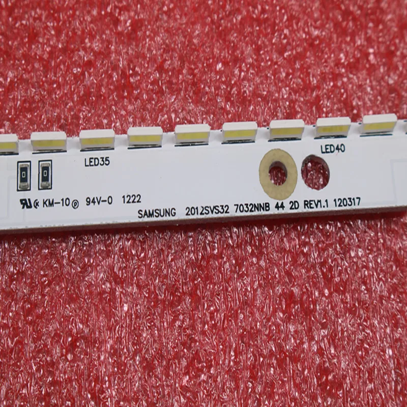 Новая светодиодная лента 44 Светодиода * 6 в 406 мм для samsung UA32ES5500 UE32ES6100 SLED 2012svs32 7032nnb 2D