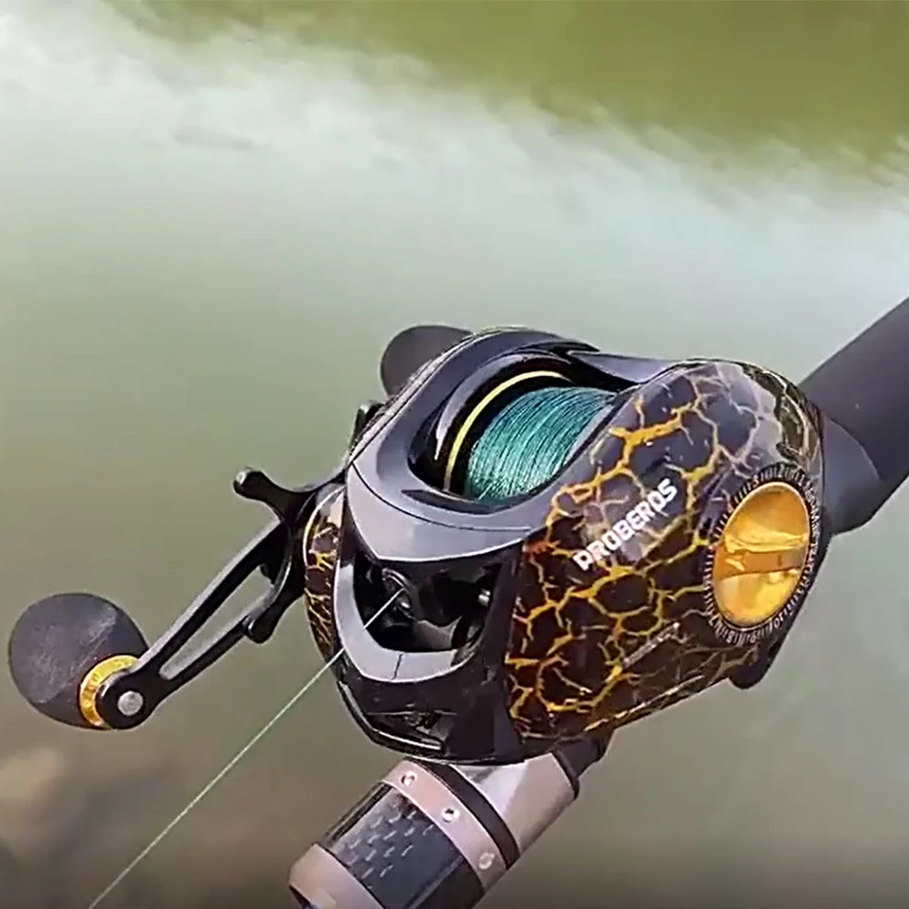 

Left/Right Metal Baitcasting Reel 7.2:1 Ratio 4+1BB 10KG Drag Fishing Reel with Deep Light Spool Handed Bait Casting Fish Wheel