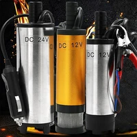 multifunctional electric oil pump dc electric submersible pump for pumping diesel oil water aluminum alloy shell 12lmin fuel tr
