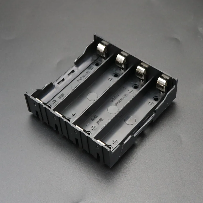 18650 Футляр для аккумулятора коробка 1 2 3 4 слота стандартные чехлы внешних