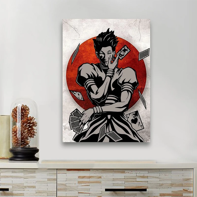 

HD Prints Anime Poster Hunter X Hunter Canvas Painting Wall Art Hisoka Poster Modern Home Decor Modular Pictures For Living Room